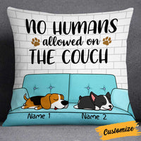 Personalized Dog Couch No Human Pillow NB242 81O34 thumb 1