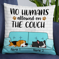 Personalized Dog Couch No Human Pillow NB242 81O34 thumb 1