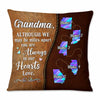 Personalized Mom Grandma Grandchildren Long Distance Pillow NB247 30O57 1