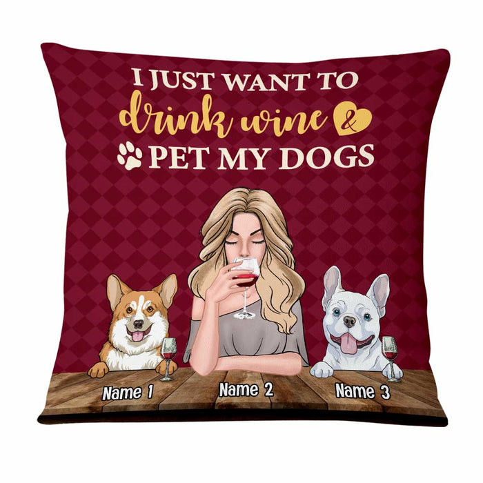 Personalized Dog Mom Pillow NB242 95O47 1