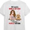 Personalized Dog Mom Need T Shirt NB232 81O34 1