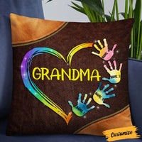 Personalized Mom Grandma Grandchildren Pillow NB248 30O36 thumb 1