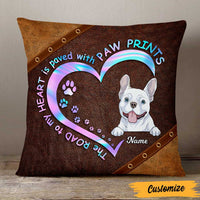 Personalized Dog Road To Heart Pillow NB249 30O47 thumb 1