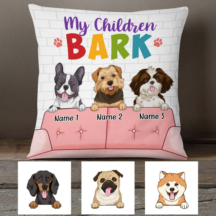 Personalized Dog My Children Pillow NB243 26O53 1