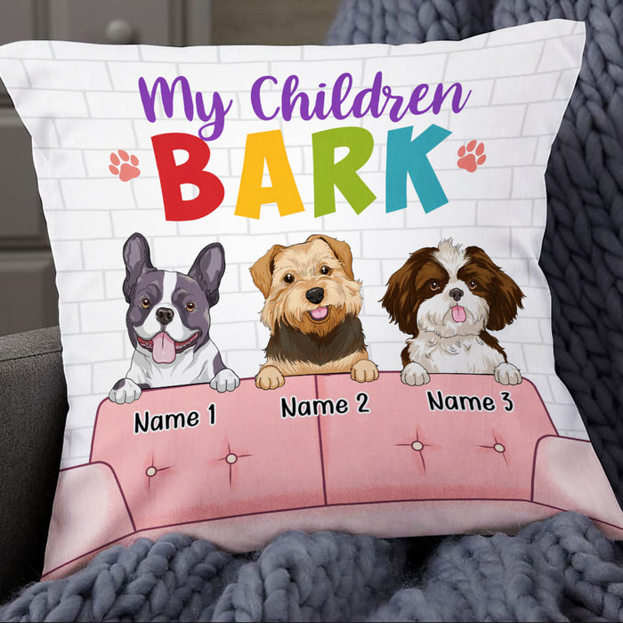 Personalized Dog My Children Pillow NB243 26O53 1