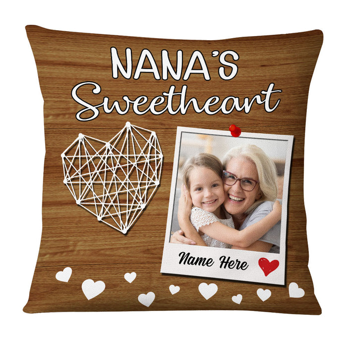 Personalized Nana Grandma Photo Pillow NB242 23O53 1