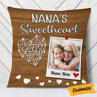 Personalized Nana Grandma Photo Pillow NB242 23O53 thumb 1