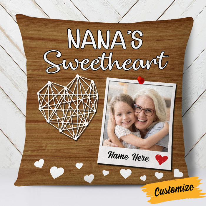 Personalized Nana Grandma Photo Pillow NB242 23O53 1