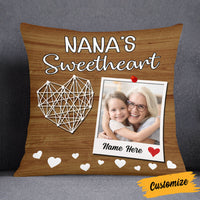 Personalized Nana Grandma Photo Pillow NB242 23O53 thumb 1