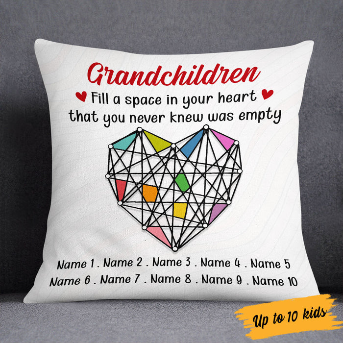 Personalized Mom Grandma Grandkid Granddaughter Grandson Pillow NB253 23O53 1