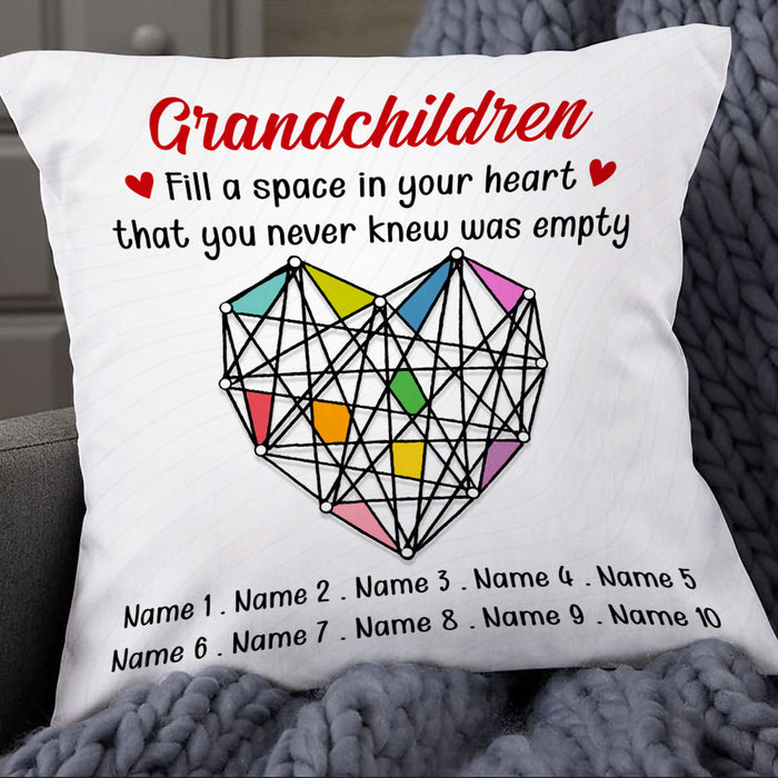 Personalized Mom Grandma Grandkid Granddaughter Grandson Pillow NB253 23O53 1