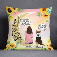 Personalized Dog Memo Moon Pillow NB2410 30O53 thumb 1