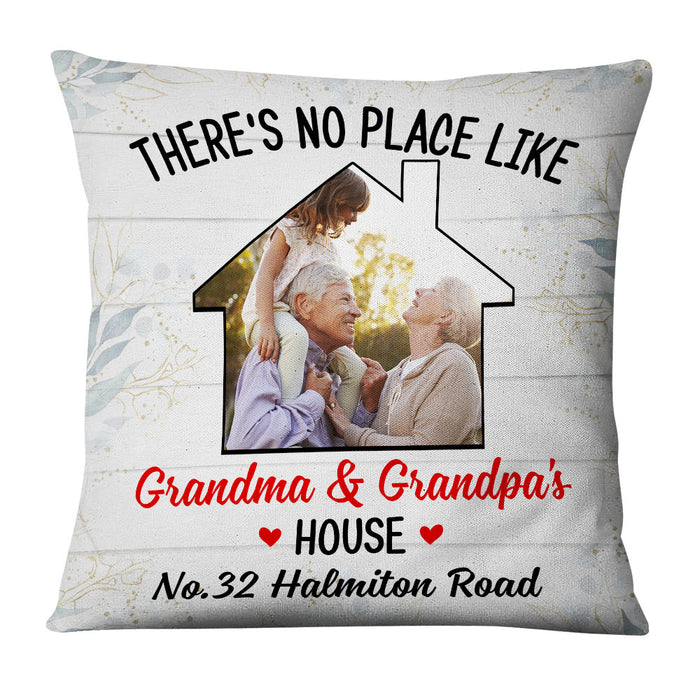 Personalized Family Grandma Grandpa Photo Pillow NB254 23O36 1