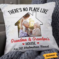 Personalized Family Grandma Grandpa Photo Pillow NB254 23O36 thumb 1