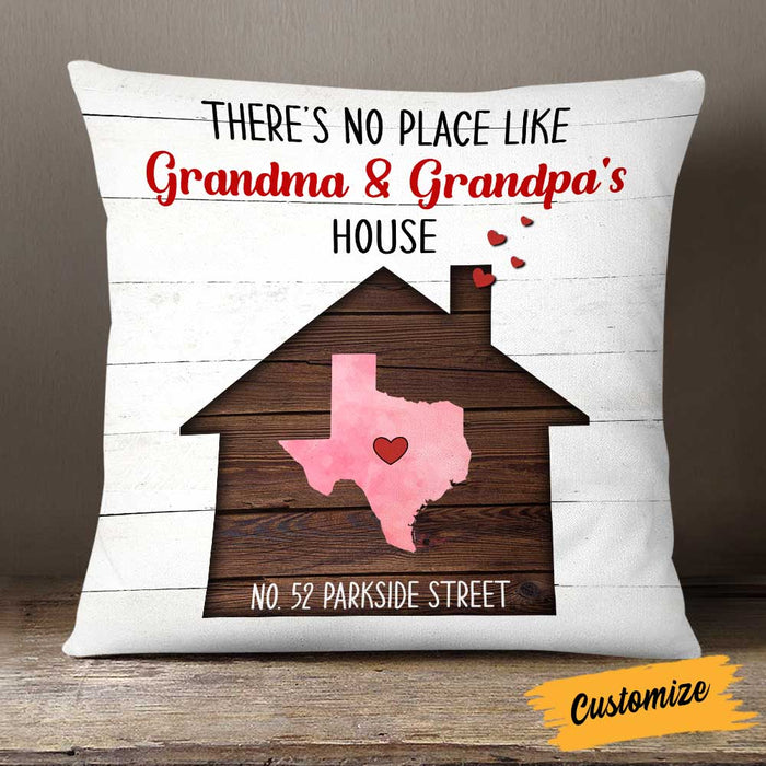 Personalized Grandma Grandpa Grandkid Granddaughter Grandson Pillow NB255 23O58 1