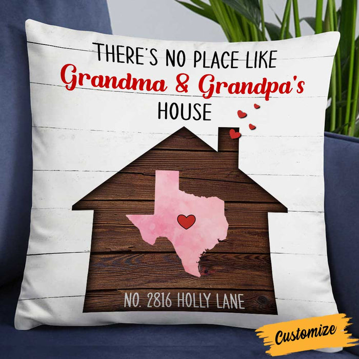 Personalized Grandma Grandpa Grandkid Granddaughter Grandson Pillow NB255 23O58 1