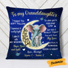 Personalized Elephant Granddaughter Pillow NB253 26O58 thumb 1