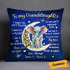 Personalized Elephant Granddaughter Pillow NB253 26O58 thumb 1