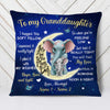 Personalized Elephant Granddaughter Pillow NB253 26O58 1