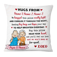 Personalized Grandma Grandpa Grandparent Pillow NB252 95O53 thumb 1