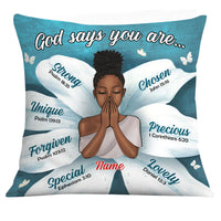 Personalized God Says Daughter Pillow NB231 81O32 thumb 1