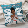 Personalized God Says Daughter Pillow NB231 81O32 1