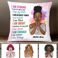 Personalized God BWA Girl Pillow NB262 87O47 thumb 1