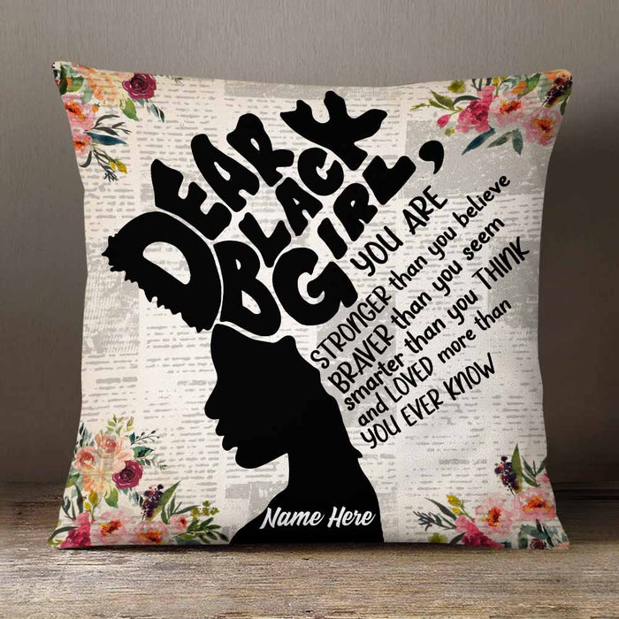 Personalized BWA You Are Stronger Than You Believe Pillow NB263 85O58 1