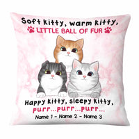 Personalized Cat Mom Soft Kitty Pillow NB253 95O58 thumb 1