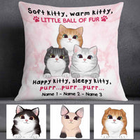 Personalized Cat Mom Soft Kitty Pillow NB253 95O58 thumb 1