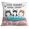 Personalized Cat Tiny Furry Overlords Pillow NB256 26O34 1