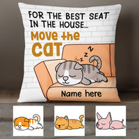 Personalized Move The Cat Pillow NB261 95O36 thumb 1