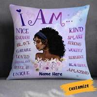 Personalized BWA Girl I Am Pillow NB264 95O66 thumb 1