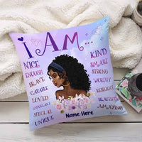 Personalized BWA Girl I Am Pillow NB264 95O66 thumb 1