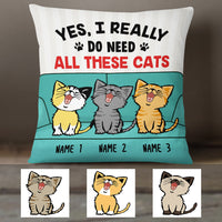 Personalized I Need Cats Pillow NB262 23O36 thumb 1