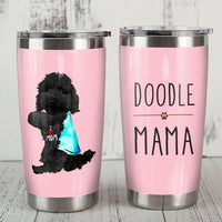 Black Goldendoodle Steel Tumbler SAP2004 81O36 thumb 1