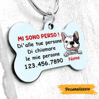 Personalized Dog Call My People German Hund Bone Pet Tag AP143 95O47 thumb 1