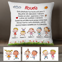 Personalized Grandma Abuelita Spanish Pillow AP261 73O47 (Insert Included) thumb 1