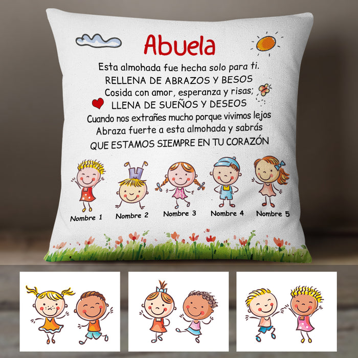 Personalized Grandma Abuelita Spanish Pillow AP261 73O47 (Insert Included) 1