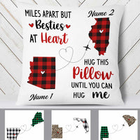 Personalized Friends Sister Long Distance Pillow NB244 81O34 thumb 1