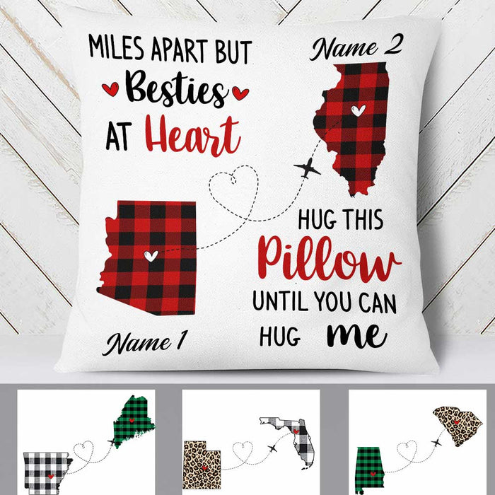 Personalized Friends Sister Long Distance Pillow NB244 81O34 1