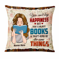 Personalized Girl Book Lover Pillow NB272 87O47 thumb 1