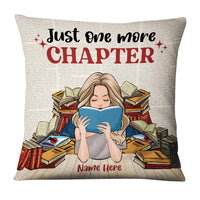 Personalized Just One More Chapter Book Pillow NB274 23O36 thumb 1