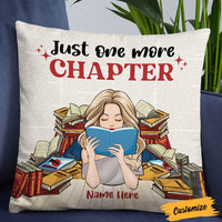 Personalized Just One More Chapter Book Pillow NB274 23O36 thumb 1