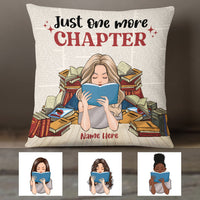 Personalized Just One More Chapter Book Pillow NB274 23O36 thumb 1