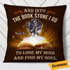 Personalized Book Girl Bookworm Pillow NB271 81O34 1