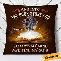 Personalized Book Girl Bookworm Pillow NB271 81O34 thumb 1