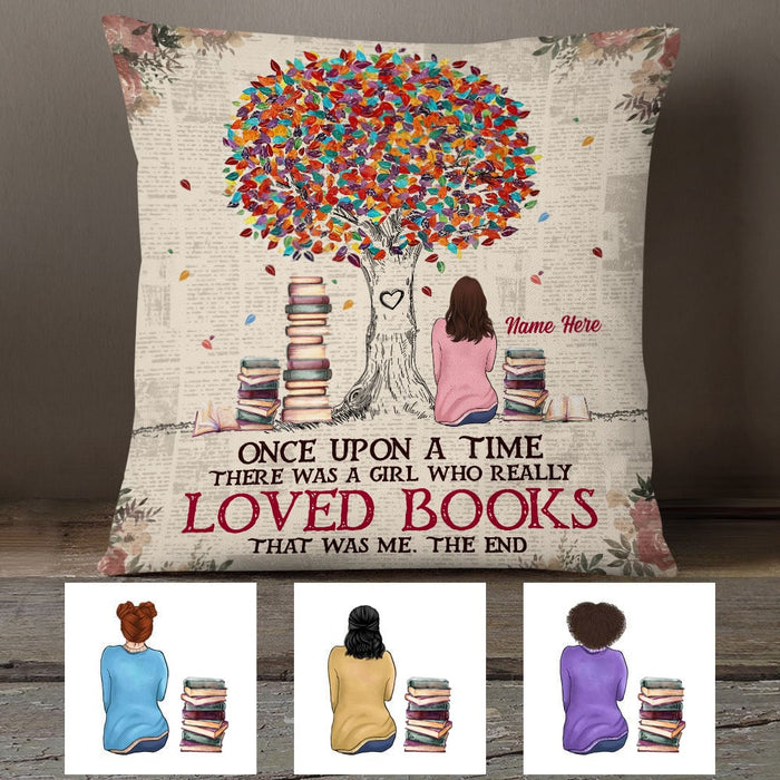 Personalized Books Once Upon A Time Pillow NB272 26O53 1