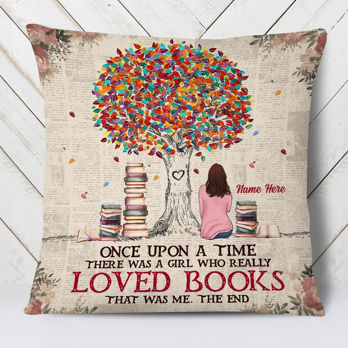 Personalized Books Once Upon A Time Pillow NB272 26O53 1