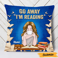 Personalized Book Girl Reading Pillow NB271 95O47 thumb 1